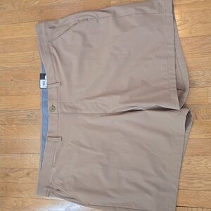 FLX BRAND MEN'S BIG & TALL PREMIUM BROWN SHORTS SIZE 54